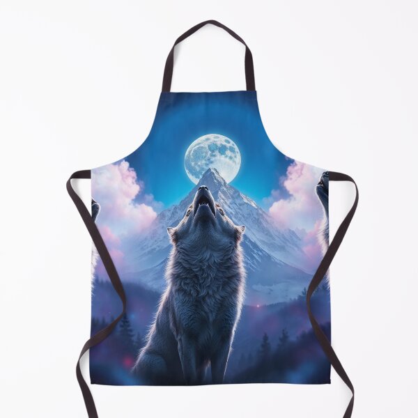 Item preview, Three Wolves and a Full Moon designed and sold by Skye Ryan-Evans.
