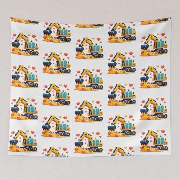 Item preview,  I love excavators designed and sold by Red-forever.