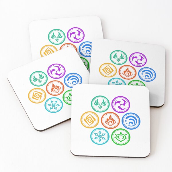 Item preview, Genshin Impact Elements designed and sold by Gamify Store.