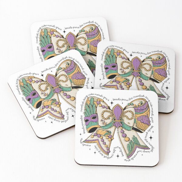 Item preview, Mardi Gras Coquette, Mardi Gras Vibes designed and sold by WilliaMaler.