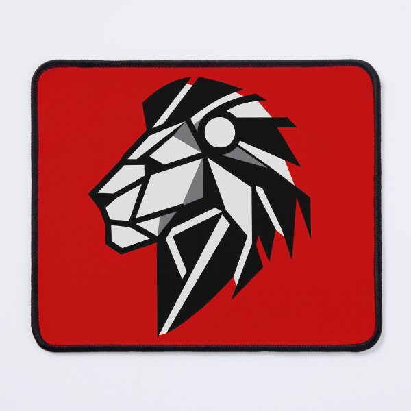 Item preview, polygonal lion head designed and sold by Nurduak.