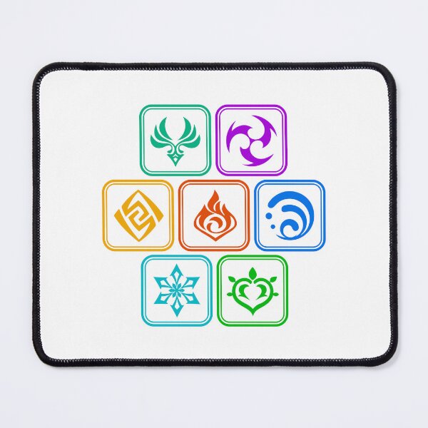Item preview, Genshin Impact Elements designed and sold by Gamify Store.