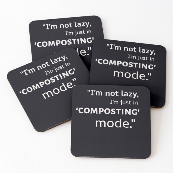Item preview, I am not lazy designed and sold by MOPAROdesign.