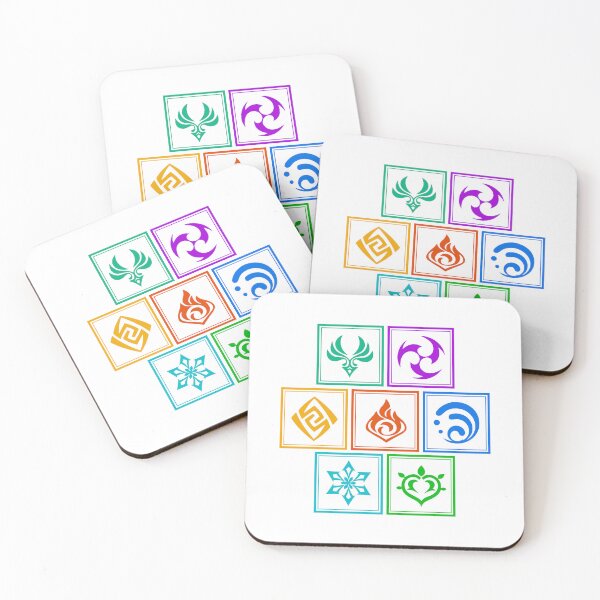 Item preview, Genshin Impact Elements designed and sold by Gamify Store.
