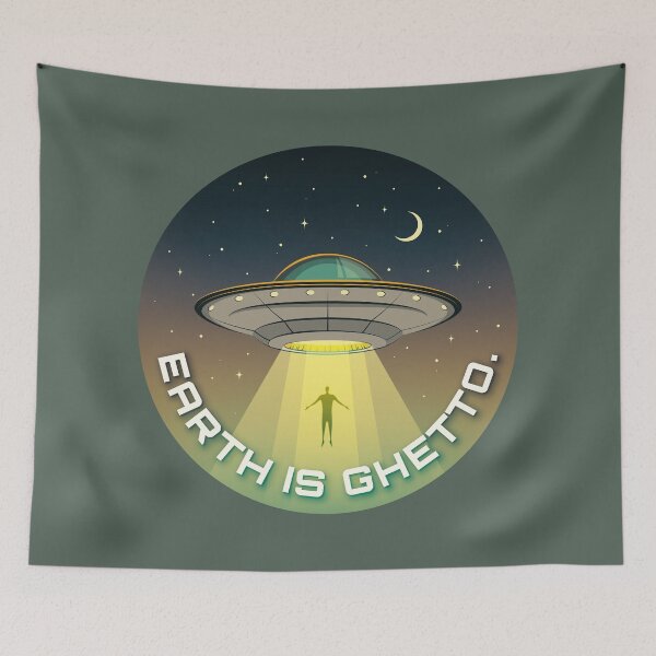 Item preview, Earth is ghetto. designed and sold by GentleArchive.