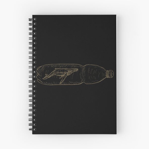Item preview, Whale In a Bottle - Gold Ink  designed and sold by RowenaTmT.