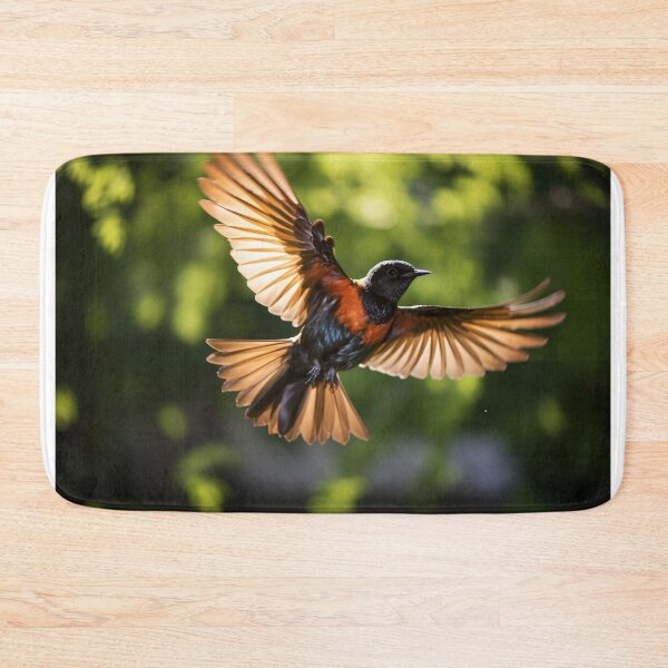 Item preview, Colorful bird flying with wings spread designed and sold by anytka.