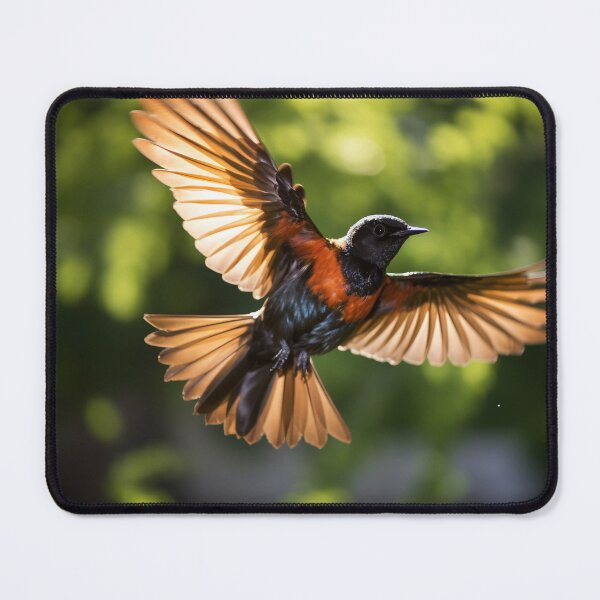 Item preview, Colorful bird flying with wings spread designed and sold by anytka.