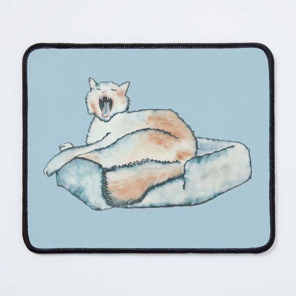 Item preview, Cat Yawning designed and sold by sunnywindows.