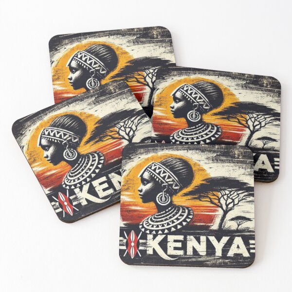 Item preview, "Kenya" Tribal Art by shs_kenya designed and sold by Shs-Kenya.