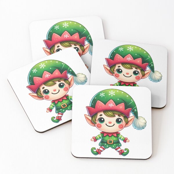 Item preview, Cute Christmas Elf designed and sold by baebrand-art.