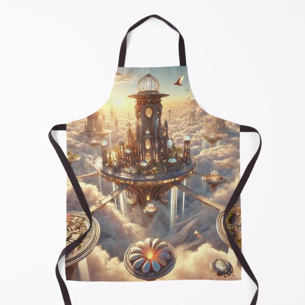 Item preview, Floating City Above the Clouds designed and sold by QuirkWears.