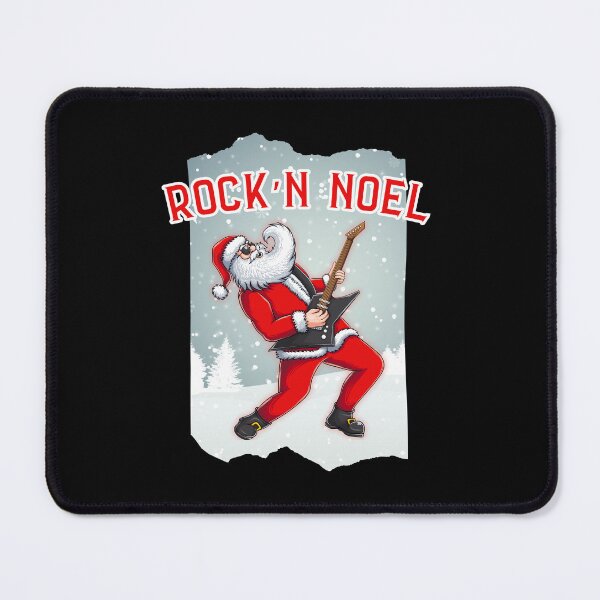 Item preview, Rockin' Santa Playing Guitar - Festive Holiday Design designed and sold by Psycho-Crazy.