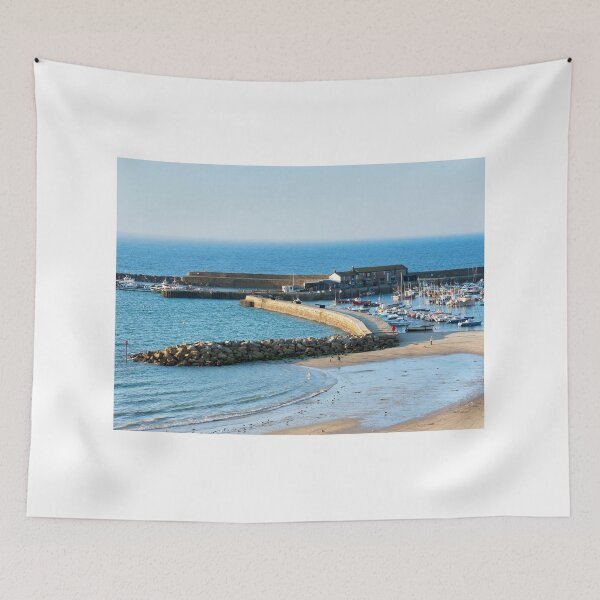 Item preview, Harbour Overview at Lyme Regis Dorset designed and sold by Dorset Girl.