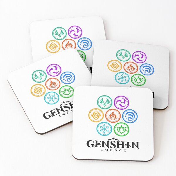 Item preview, Genshin Impact Elements designed and sold by Gamify Store.