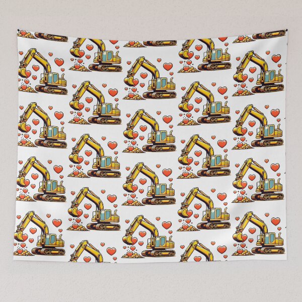 Item preview,  I love excavators designed and sold by Red-forever.