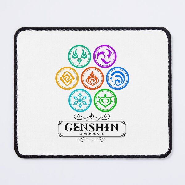 Item preview, Genshin Impact Elements designed and sold by Gamify Store.