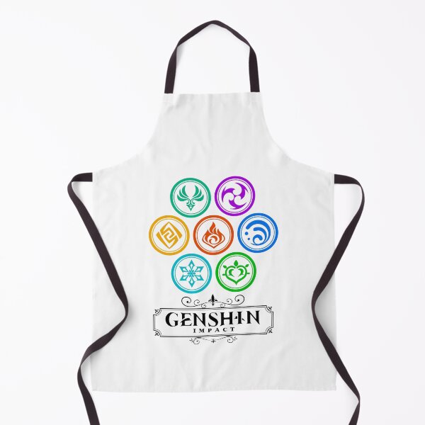 Item preview, Genshin Impact Elements designed and sold by Gamify Store.