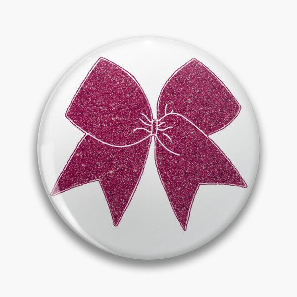 Item preview, Fuchsia Glitter Cheer Bow designed and sold by Spike The Punch Design Co..