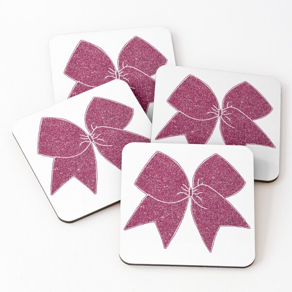 Item preview, Fuchsia Glitter Cheer Bow designed and sold by Spike The Punch Design Co..