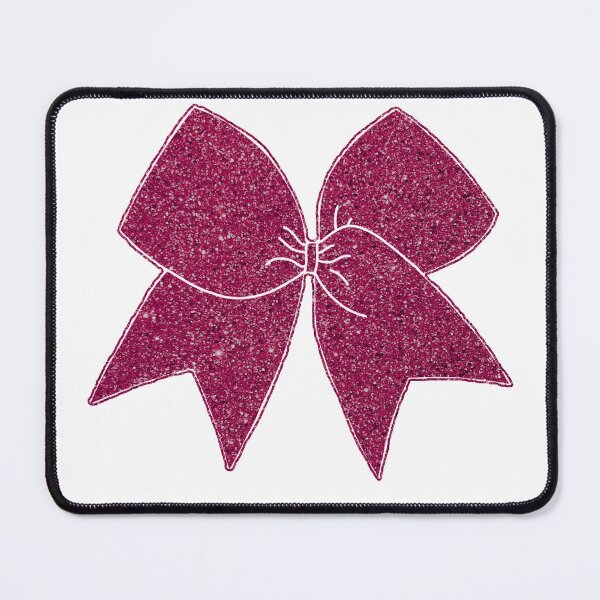 Item preview, Fuchsia Glitter Cheer Bow designed and sold by Spike The Punch Design Co..