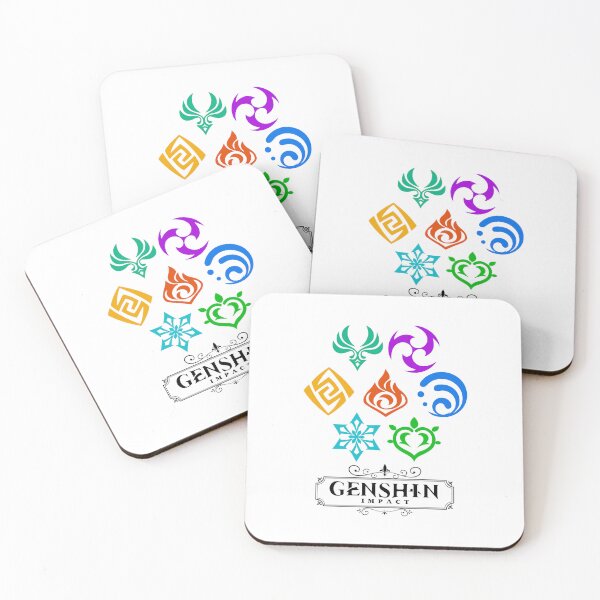 Item preview, Genshin Impact Elements designed and sold by Gamify Store.