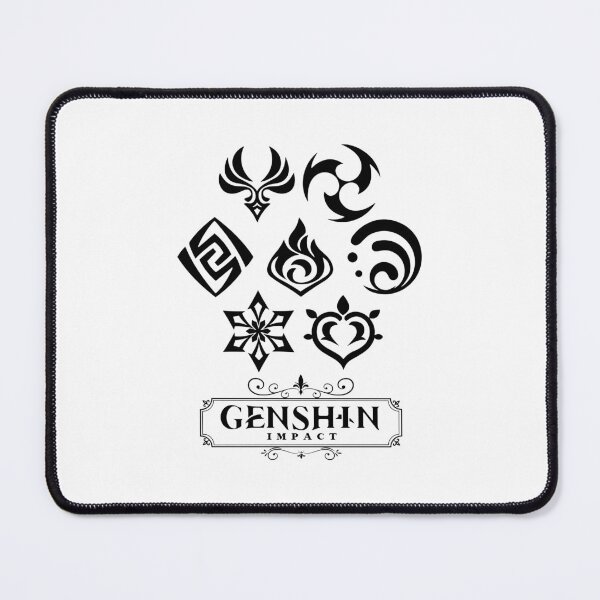 Item preview, Genshin Impact Elements designed and sold by Gamify Store.