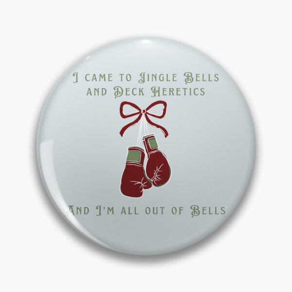 Item preview, Saint Nicholas Jingle Bells and Deck Heretics designed and sold by PurpleLinenCo.