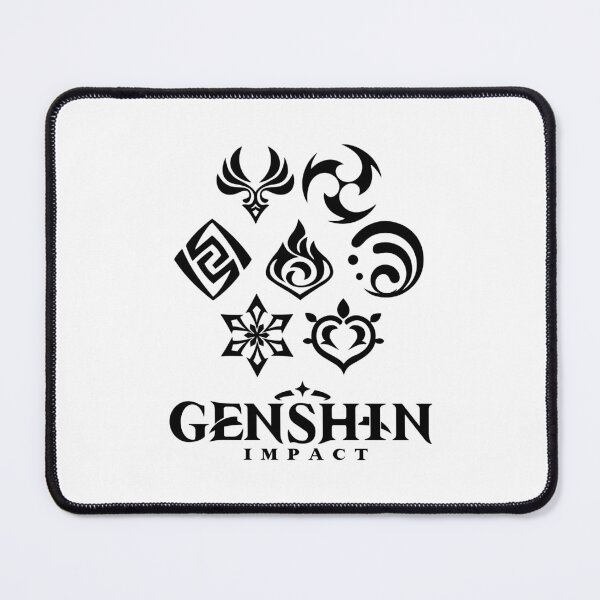 Item preview, Genshin Impact Elements designed and sold by Gamify Store.