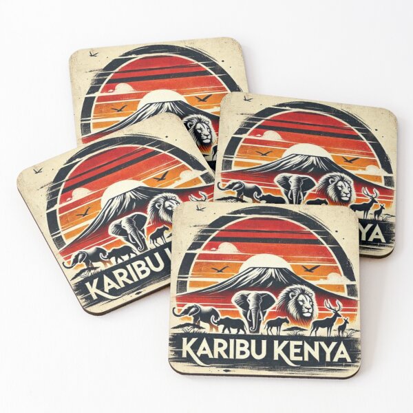 Item preview, "Karibu Kenya" by shs_kenya designed and sold by Shs-Kenya.