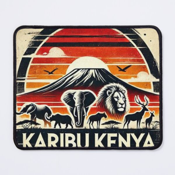 Item preview, "Karibu Kenya" by shs_kenya designed and sold by Shs-Kenya.