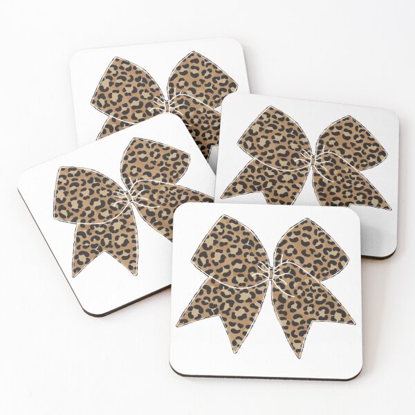 Item preview, Leopard Print Cheer Bow, Animal Print Bow, Cheetah Print Bow designed and sold by Spike The Punch Design Co..