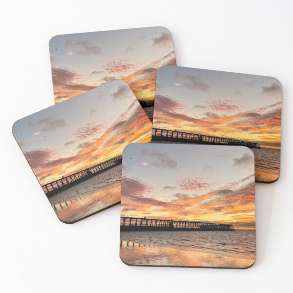 Item preview, Sunrise Reflections on Blyth Beach - Portrait designed and sold by Violaman.