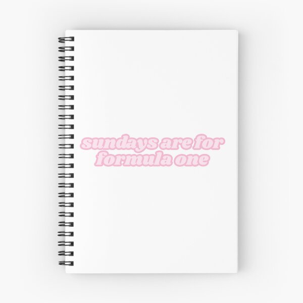 Item preview, pink girly 'sundays are for formula one' F1 Racing Merch designed and sold by MAISONDEPODIUM.