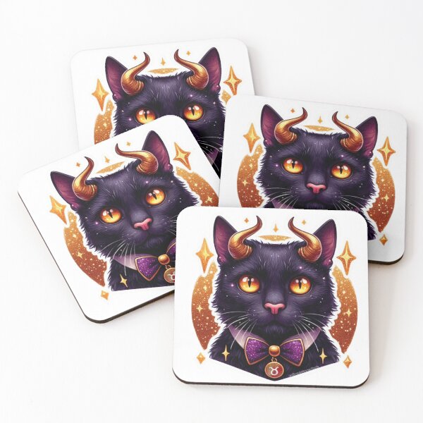Item preview, Taurus Black Cat  designed and sold by dreamywitch.