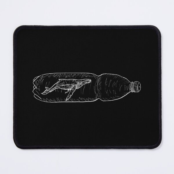 Item preview, Whale In a Bottle - White Ink  designed and sold by RowenaTmT.