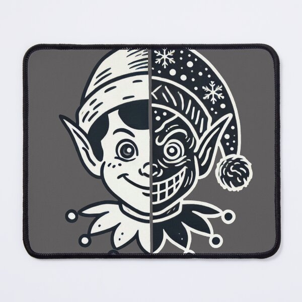 Item preview, Christmas Elf - Divided Light and Darkness designed and sold by Mozorco.