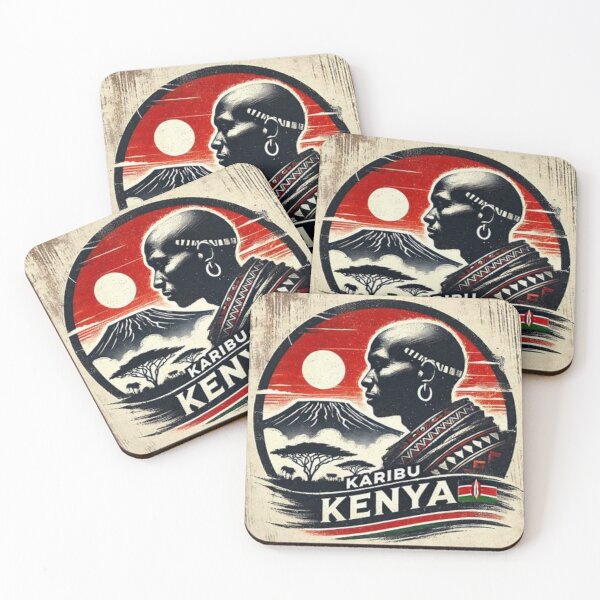 Item preview, "KARIBU KENYA" by shs_kenya designed and sold by Shs-Kenya.