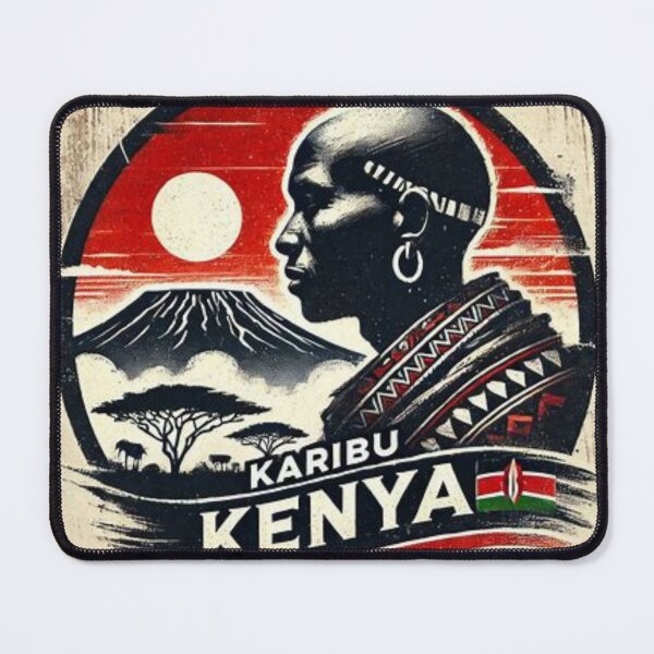 Item preview, "KARIBU KENYA" by shs_kenya designed and sold by Shs-Kenya.
