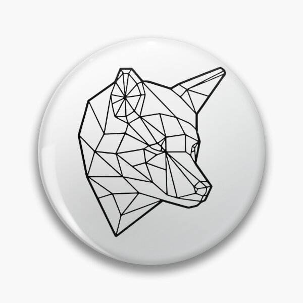 Item preview, Geometric Wolf wh3 designed and sold by LuizSilva1983.
