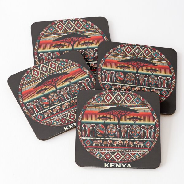 Item preview, "Kenya" with Tribal Art designed and sold by Shs-Kenya.