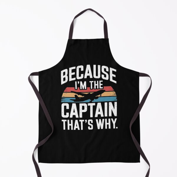 Item preview, Because I’m the Captain - Retro Airplane Design designed and sold by love3617.