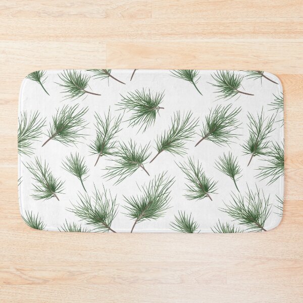 Item preview, Elegant Pine Branch Pattern - Nature-Inspired Botanical Design designed and sold by Timothy Redman.