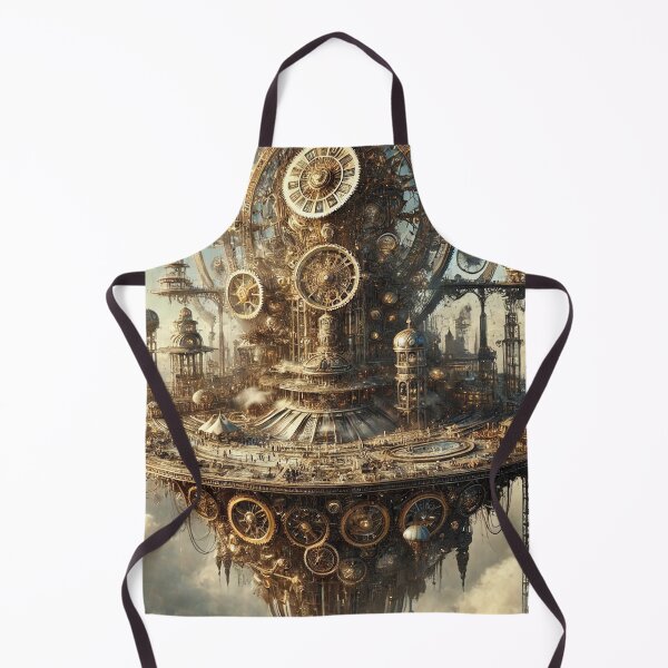 Item preview, Steampunk City in the Sky designed and sold by QuirkWears.