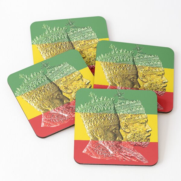 Item preview, Haile Selassie Menelik Kings of Kings Ethiopia designed and sold by rastaseed.