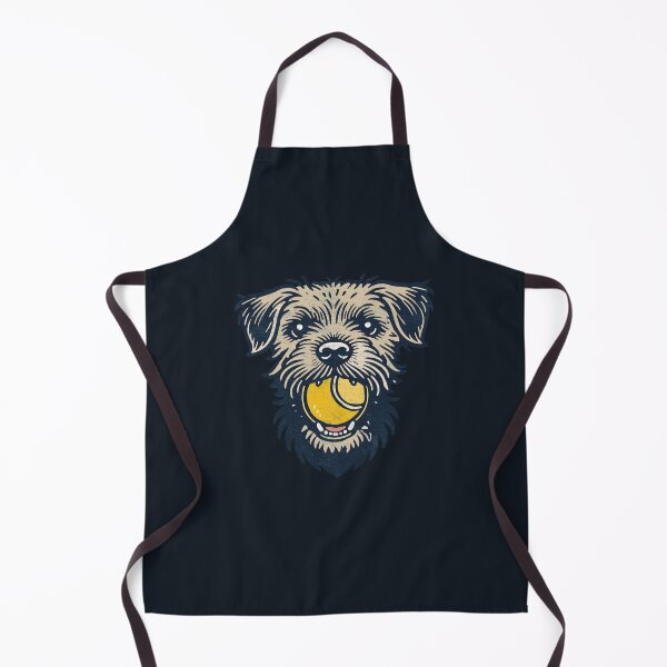 Item preview, Cute Dog Border Terrier with a Tennis Ball designed and sold by shufti.
