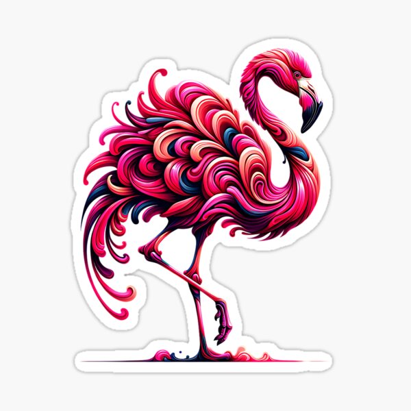 Item preview, Flamingo Bird designed and sold by AwesomeBeyondLimits.