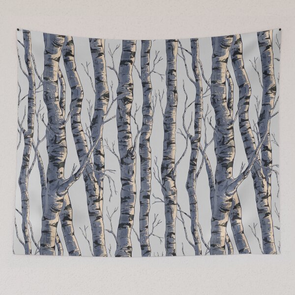 Item preview, Birch tree forest designed and sold by Ayumi115.
