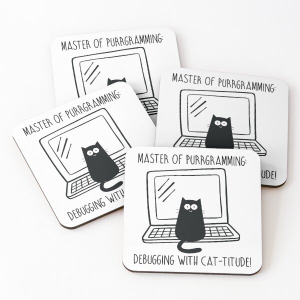 Item preview, Purrgramming designed and sold by OffensiveFun.