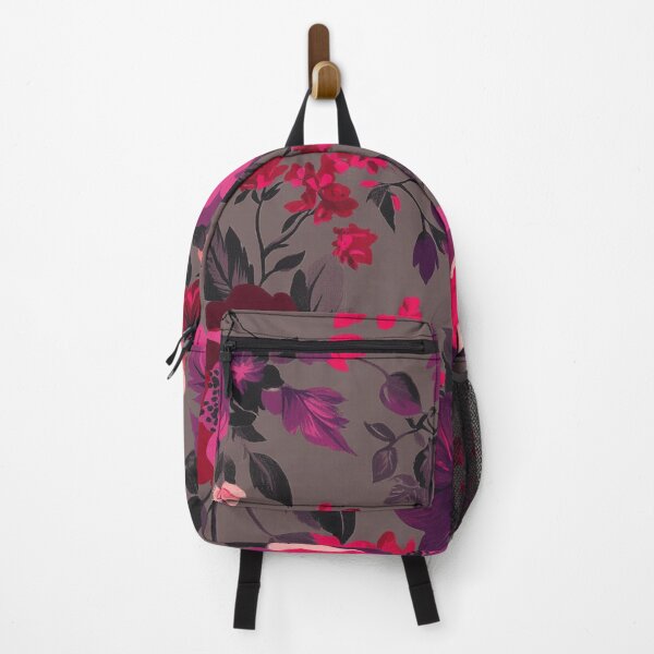 Item preview, Dramatic pink-red flowers pattern designed and sold by DaisyMarroquin.